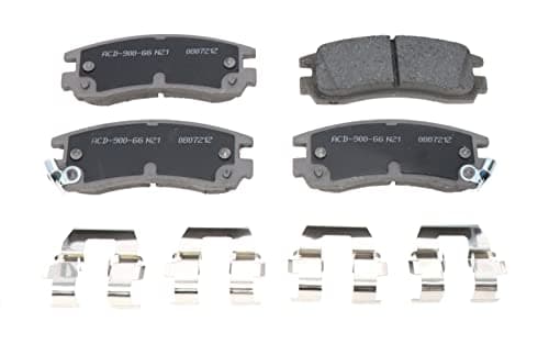 ACDelco Silver (Advantage) Ceramic Brake Pads — Rear