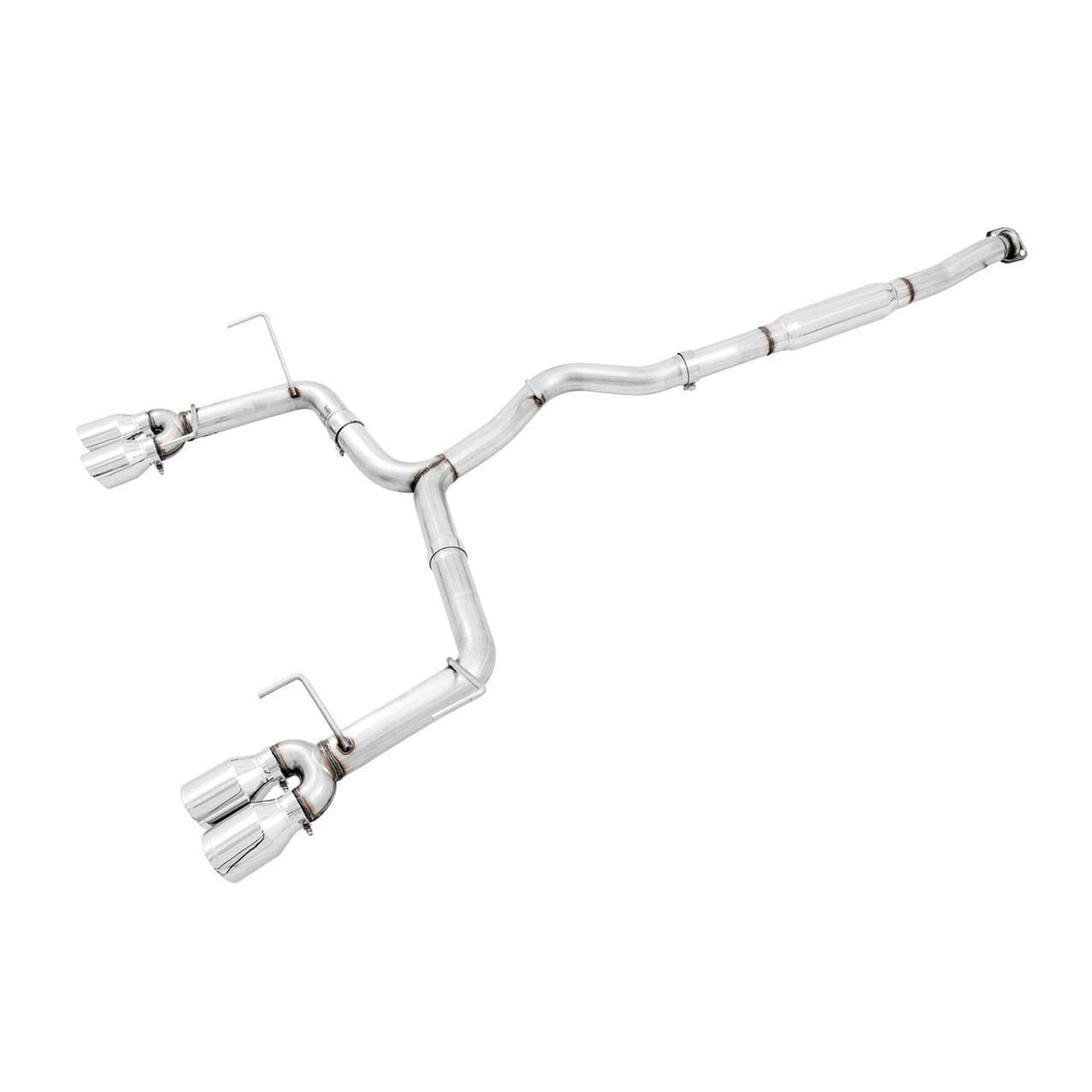 AWE Track Edition Cat-Back Exhaust — Subaru WRX/STI Sedan, Chrome Quad Tips