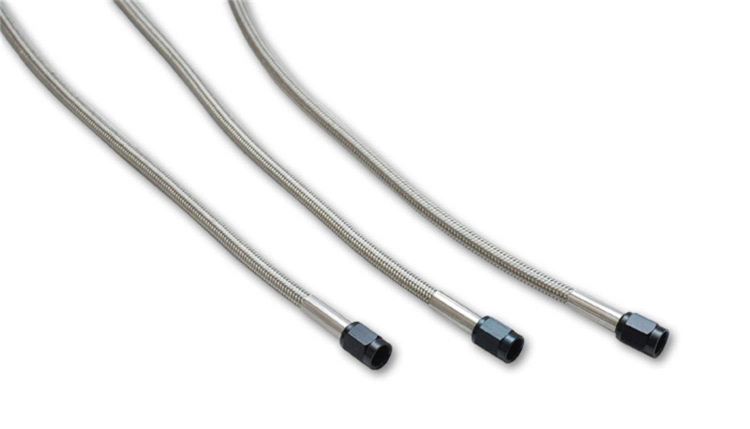 Pre-Assembled Hose Assemblies, AN Hose Size: -4, Hose Length: 48", Hose End Style: Straight / Straight