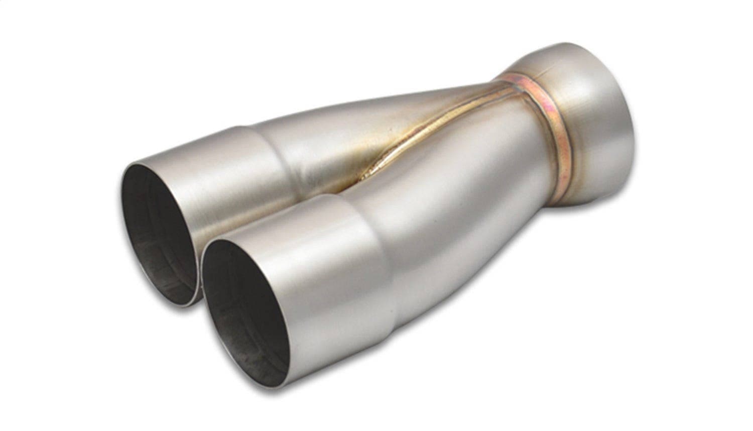 2-1 Merge Collector, 3" Inlet I.D. x 3.5" Outlet O.D., 9.00" Overall Length