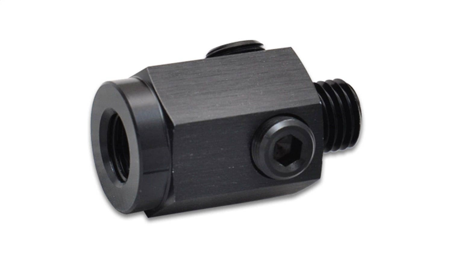 Female to Male Metric Union Extender with 3 x 1/8" NPT Ports; Metric Size: M16x1.5; NPT Size: 1/8" NPT