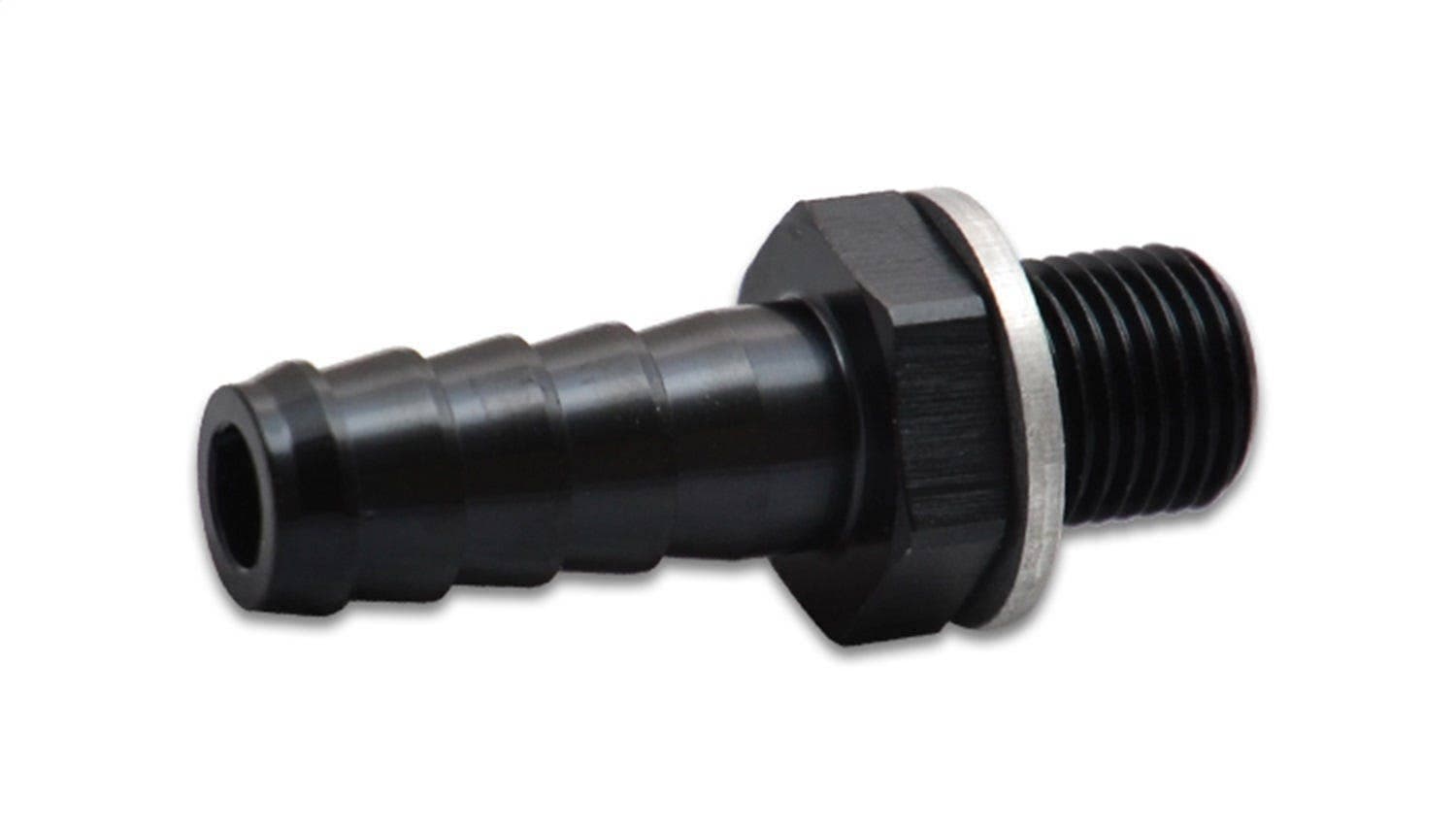 Metric to Barb Fitting (Male M12 x 1.5 to 3/8" Barb) Aluminum