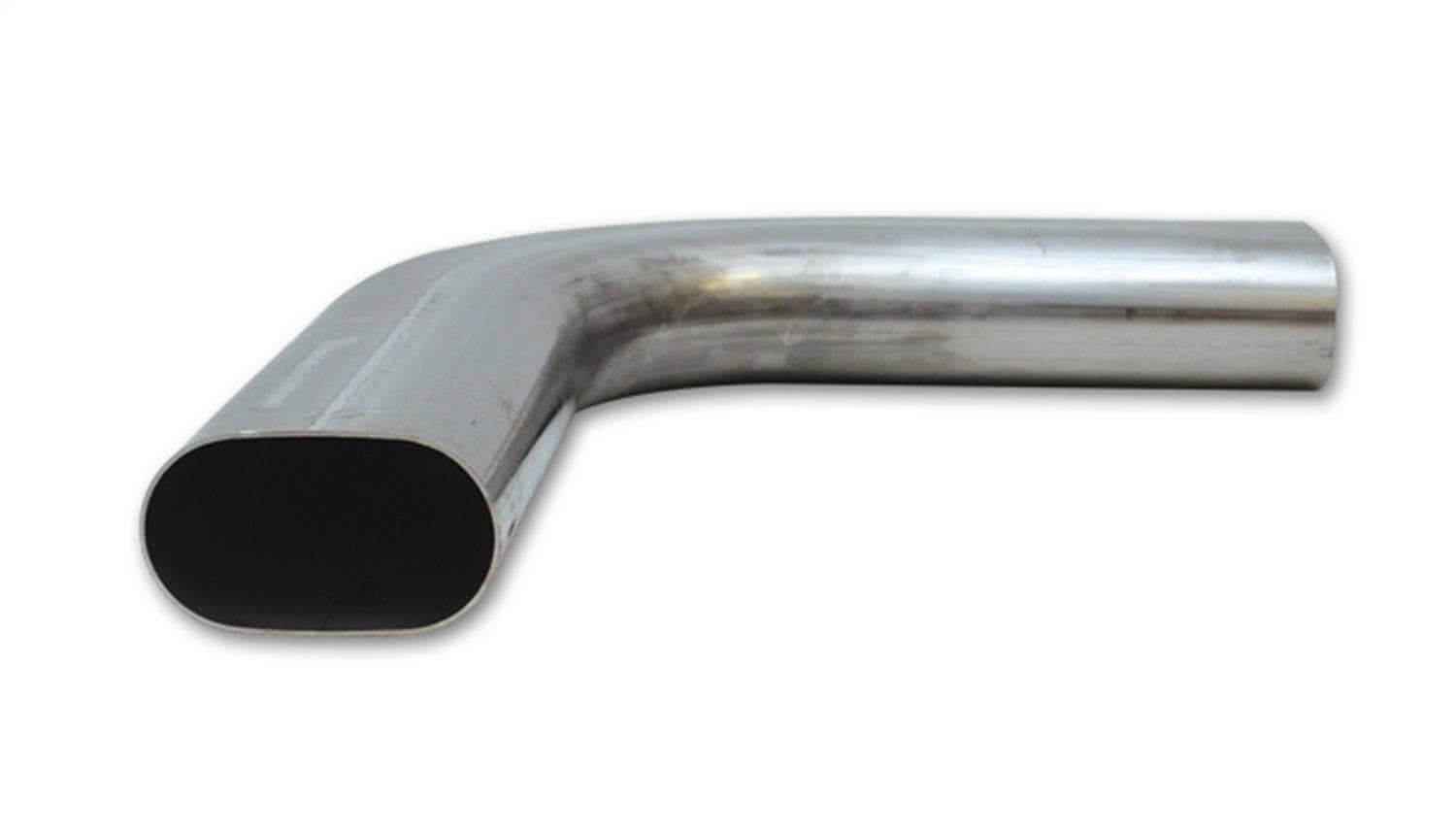 90 Degree (horizontal) Oval Mandrel Bend, 3"