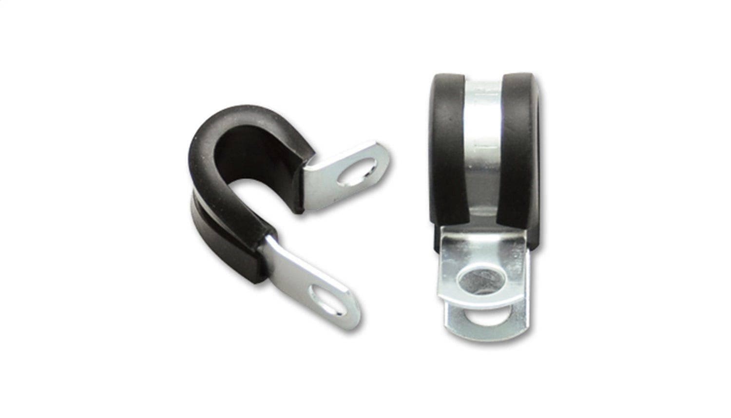 Stainless Steel Cushion P-Clamp for 0.50" O.D. hose - Pack of 10