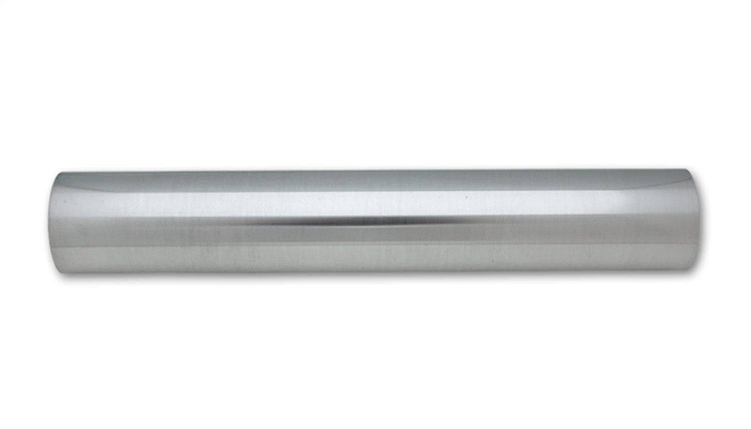 Straight Aluminum Tubing, 2.5" O.D. x 18" long - Polished