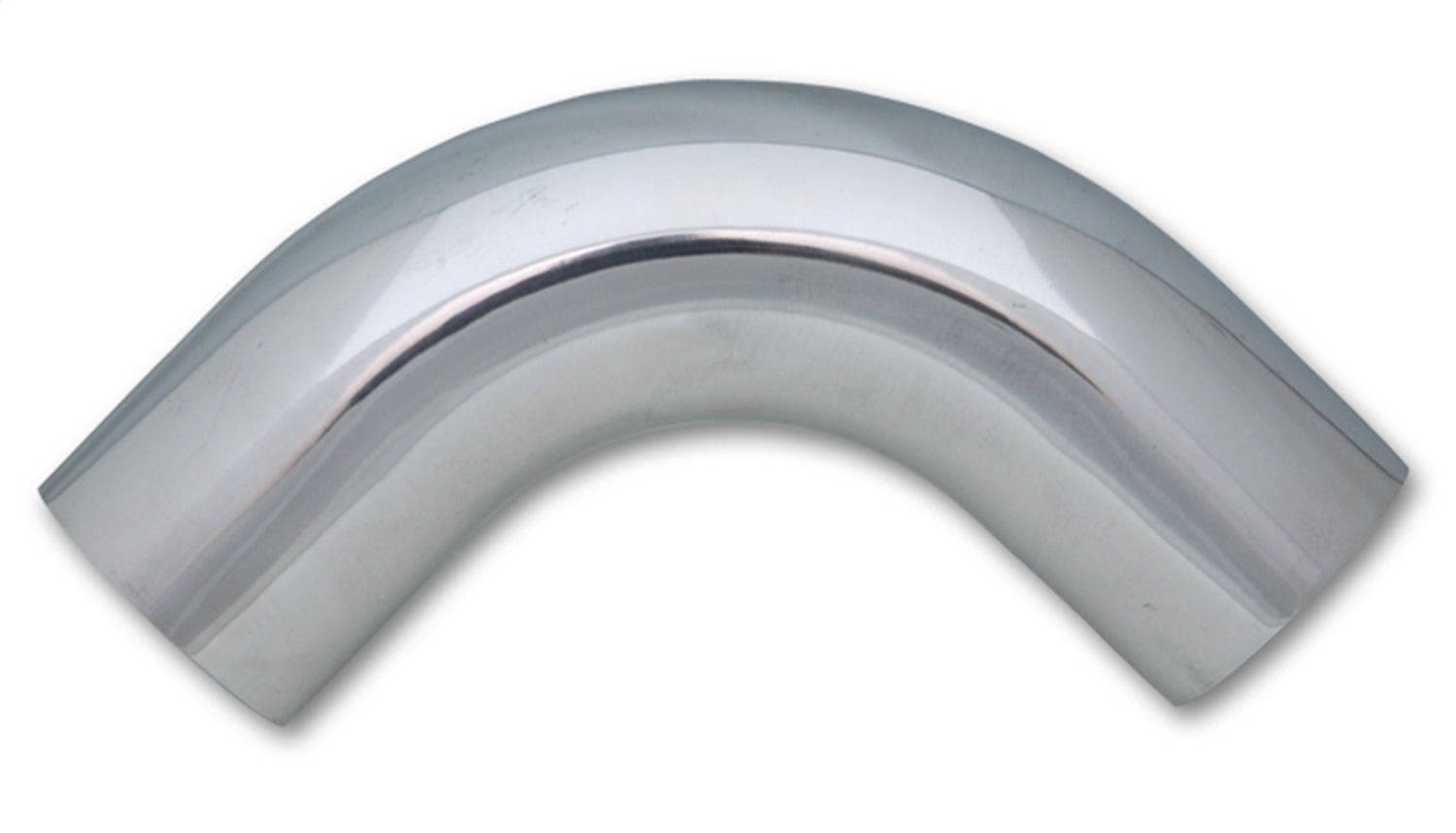 90 Degree Aluminum Bend, 2.5" O.D. - Polished